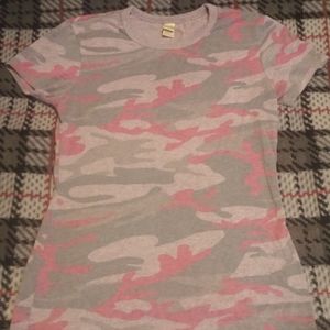 Pink Camo Shirt Size Small